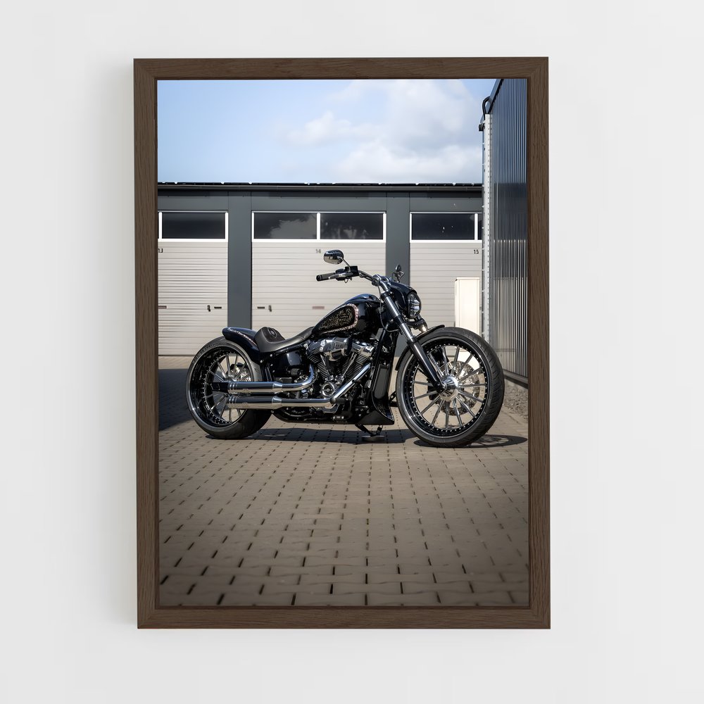 Poster Ride Into the Night – affiche Harley-Davidson (vue 5)