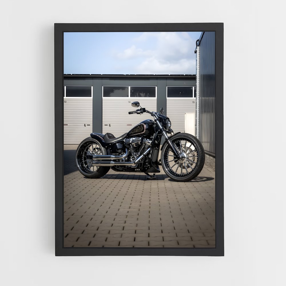Poster Ride Into the Night – affiche Harley-Davidson (vue 2)