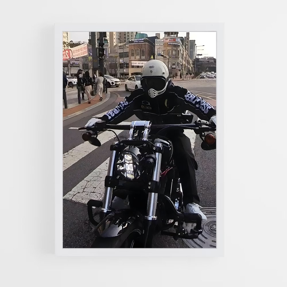Poster Évasion Étonnante – affiche Harley-Davidson (vue 3)