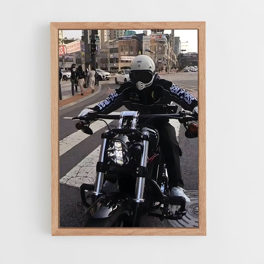 Poster Évasion Étonnante – affiche Harley-Davidson (vue 4)