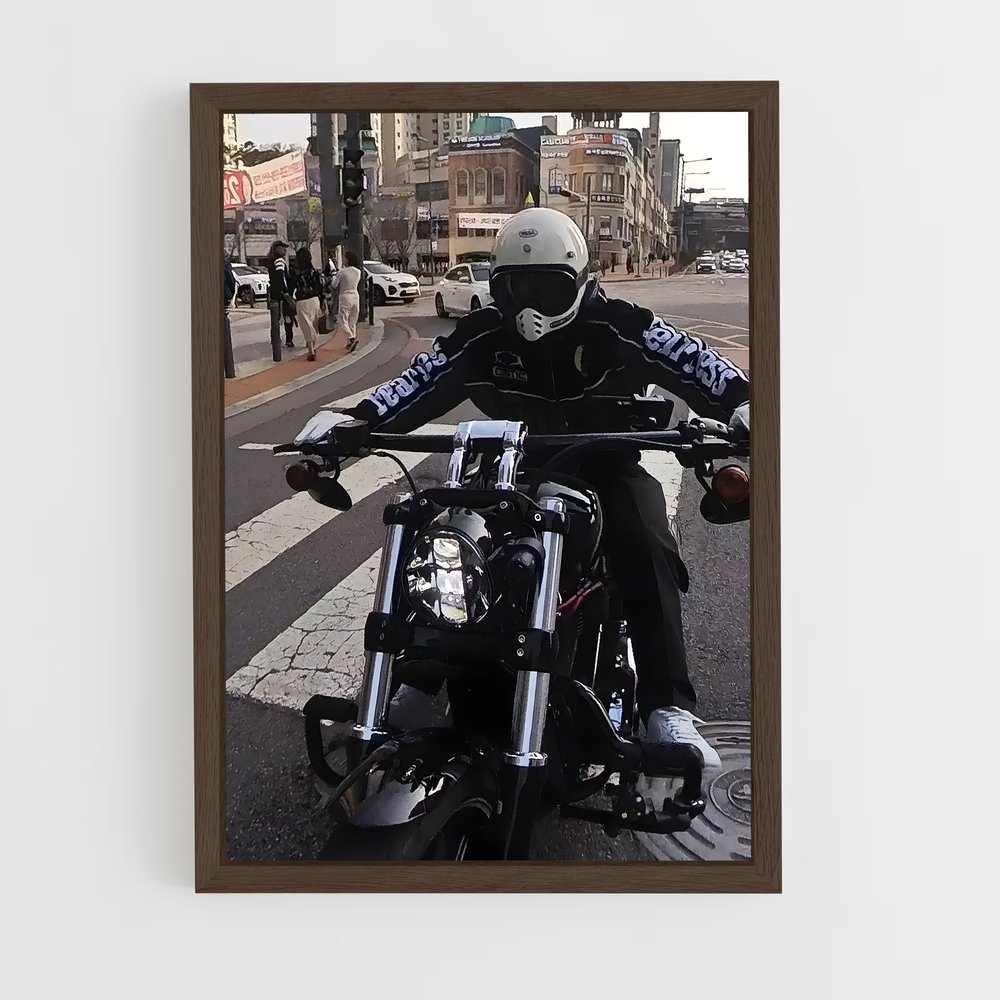 Poster Évasion Étonnante – affiche Harley-Davidson (vue 5)