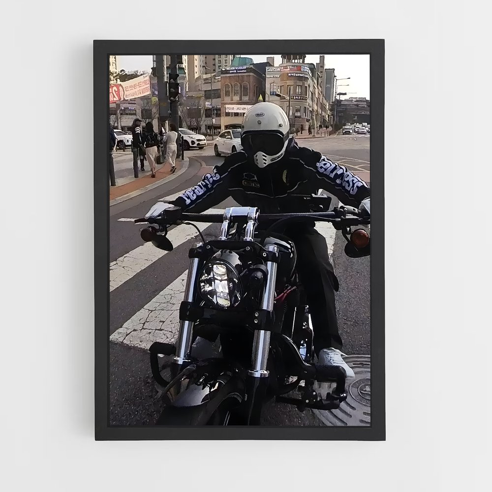 Poster Évasion Étonnante – affiche Harley-Davidson (vue 2)