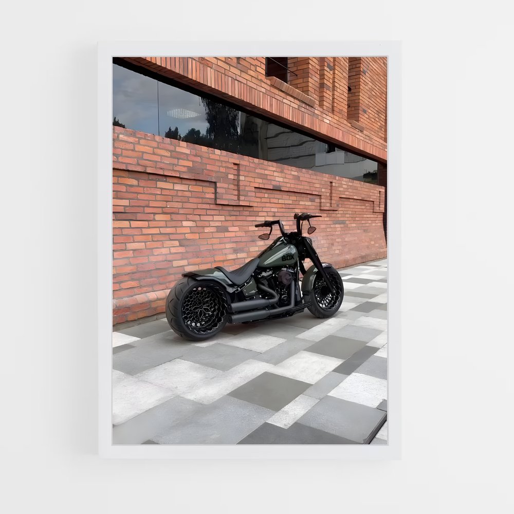 Poster Ride & Breakout – affiche Harley-Davidson (vue 3)