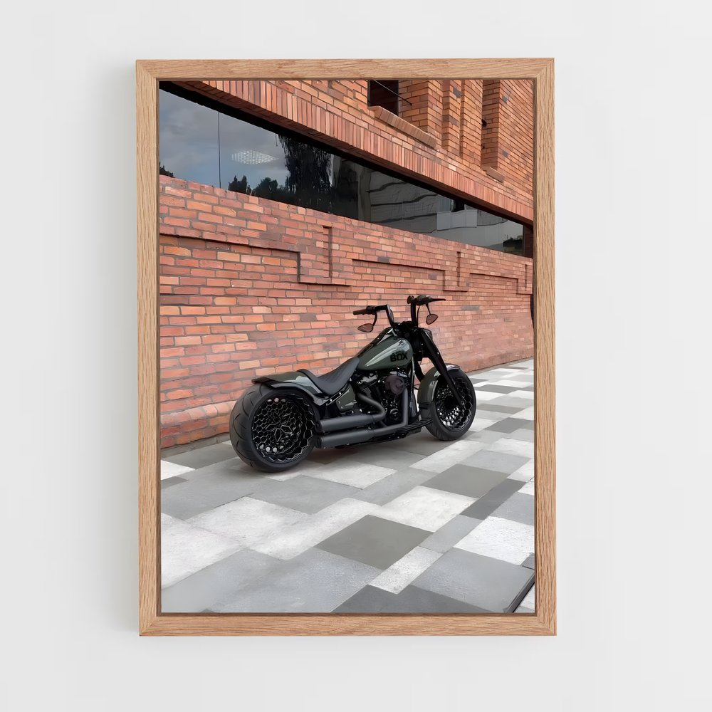 Poster Ride & Breakout – affiche Harley-Davidson (vue 4)