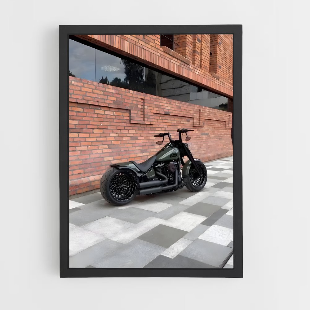 Poster Ride & Breakout – affiche Harley-Davidson (vue 2)