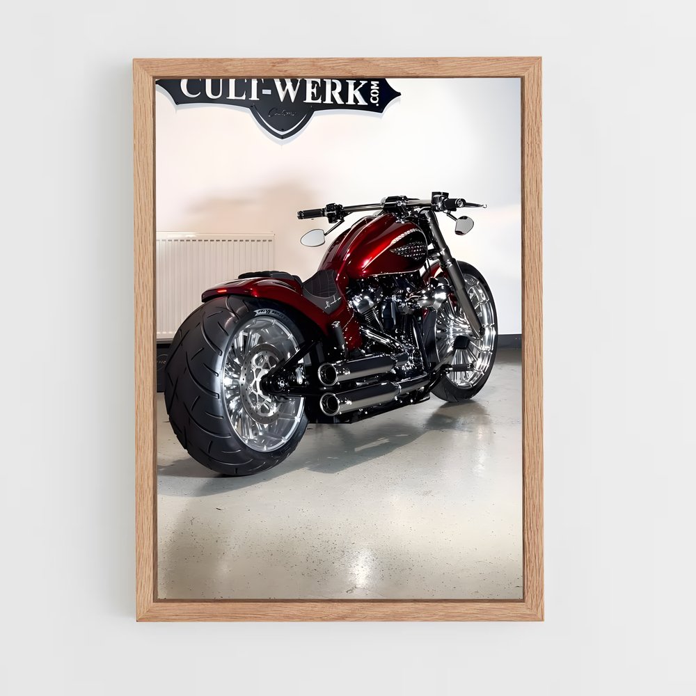 Poster Éclatant Breakout – affiche Harley-Davidson (vue 4)