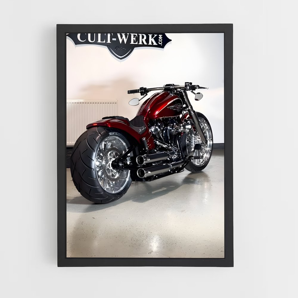 Poster Éclatant Breakout – affiche Harley-Davidson (vue 2)