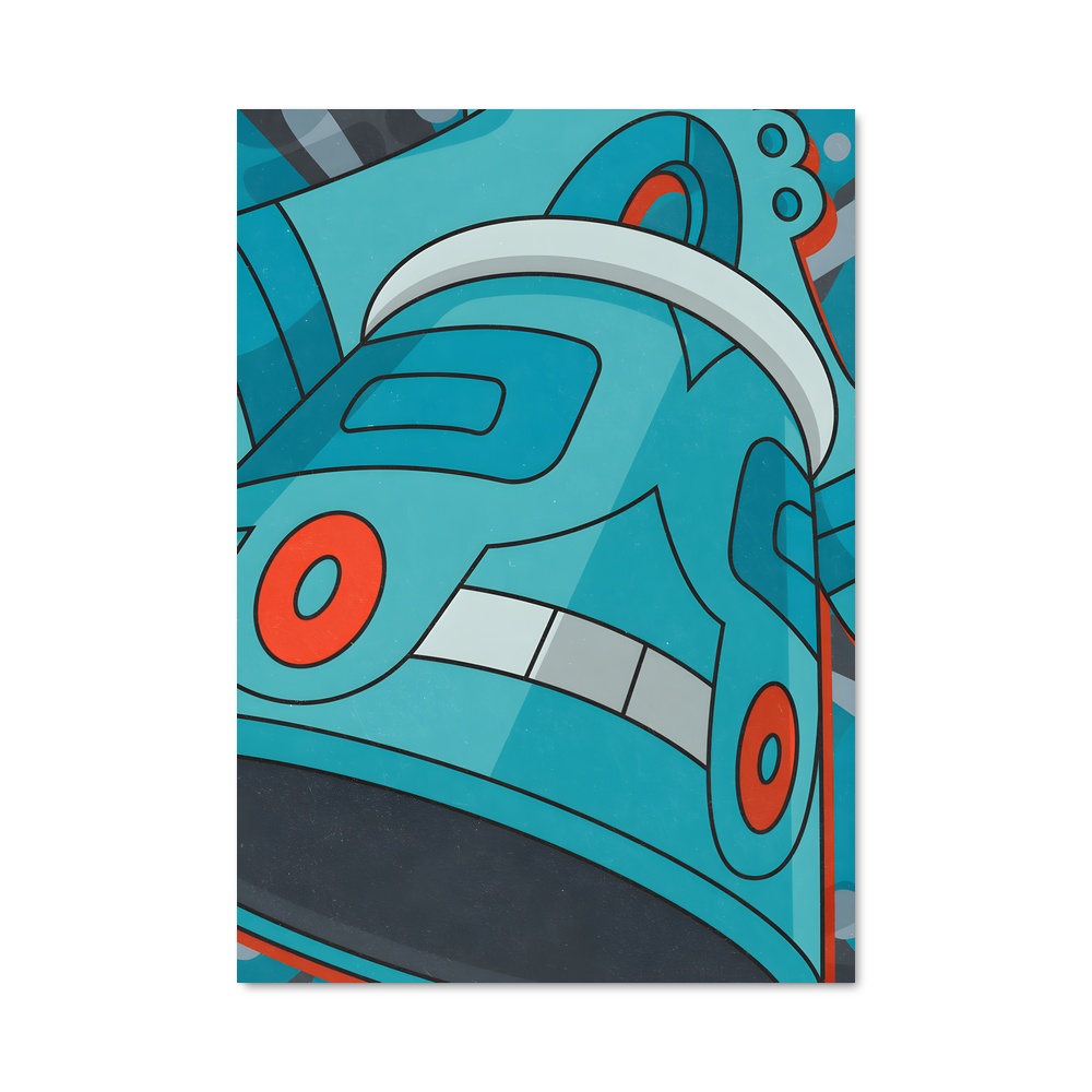 Poster Casque de Guerre – affiche Pokemon