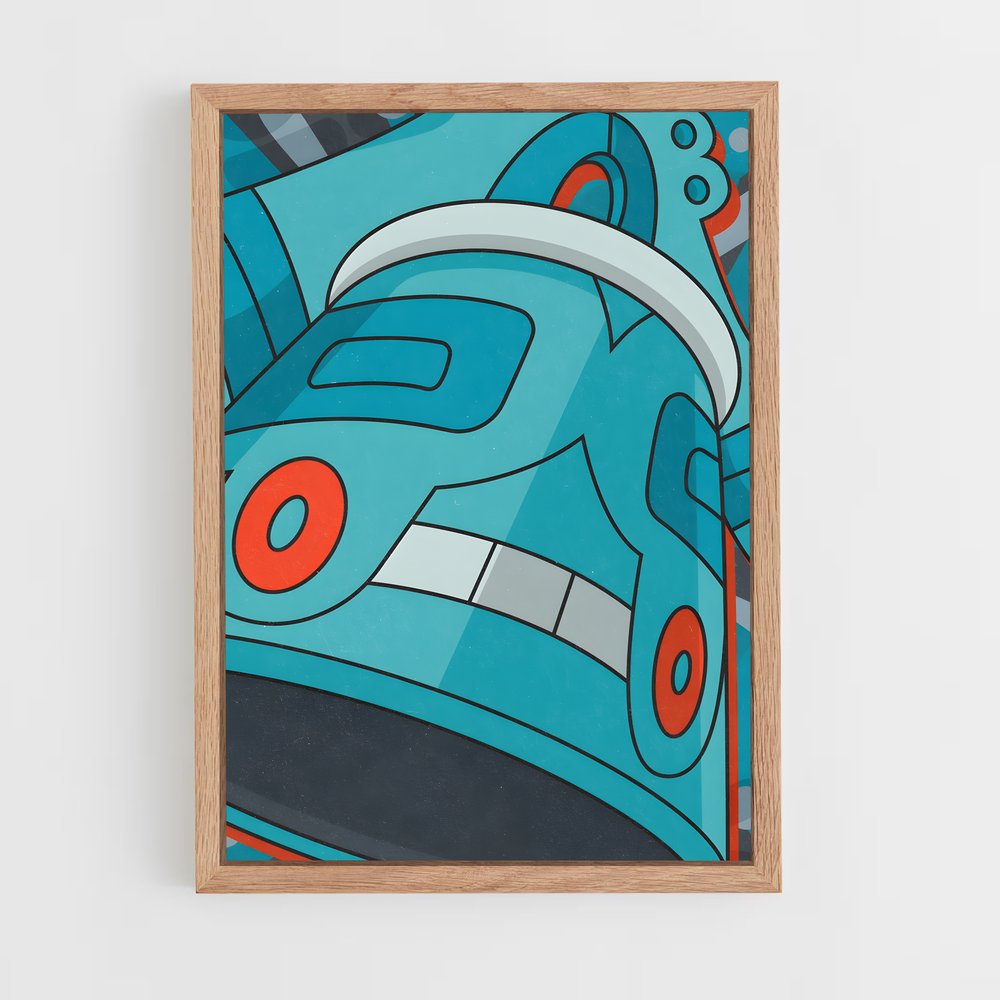 Poster Casque de Guerre – affiche Pokemon (vue 4)
