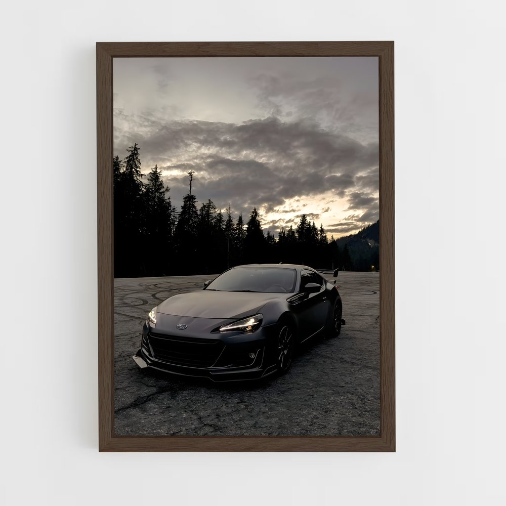 Poster Ciel Nuageux – affiche Subaru (vue 5)