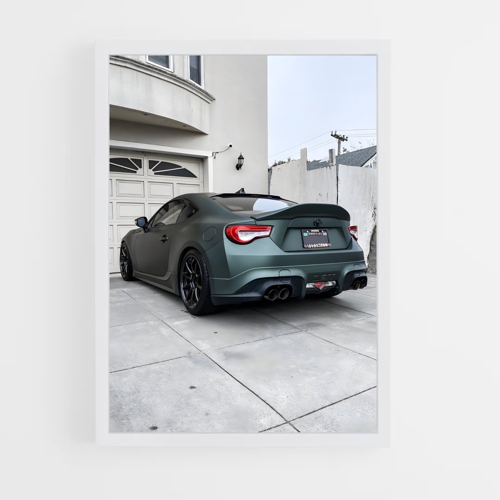 Poster Brz envoûtant – affiche Subaru (vue 3)