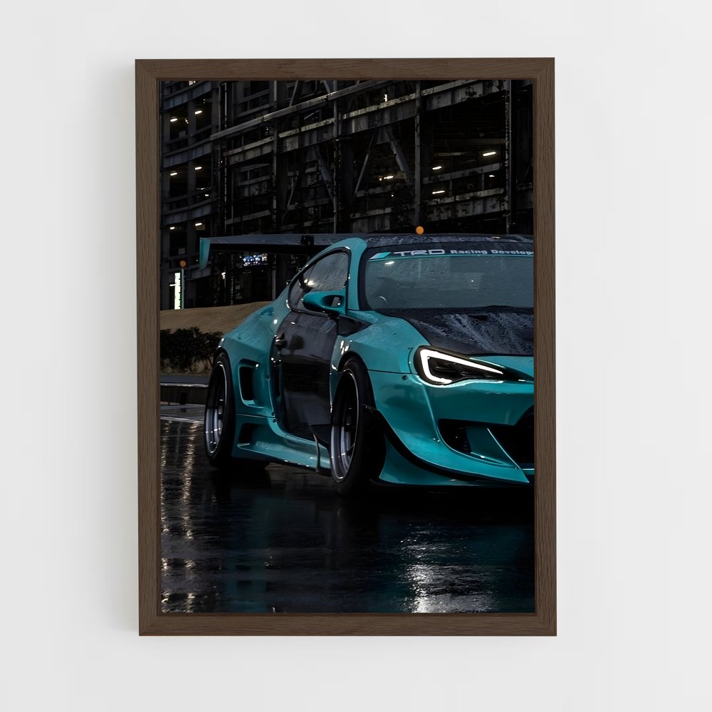 Poster Blue Rain – affiche Subaru (vue 5)