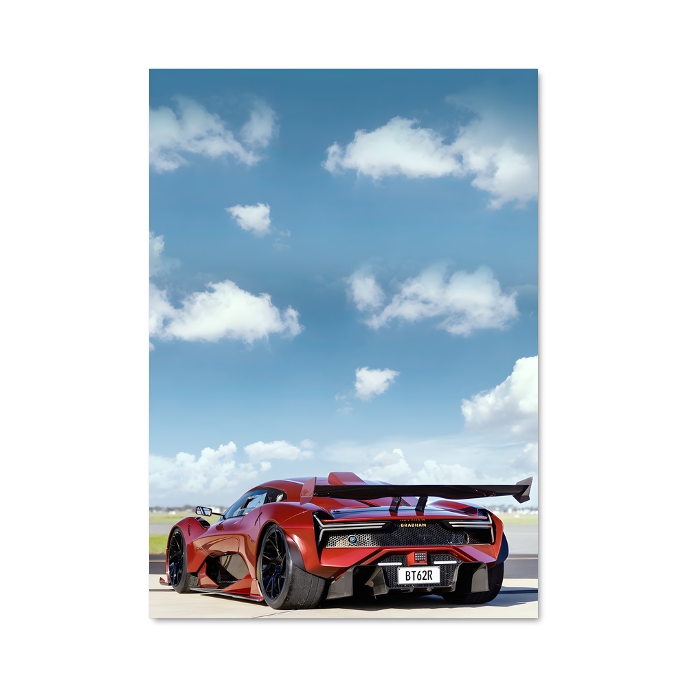 Poster Vitesse élégance transporter