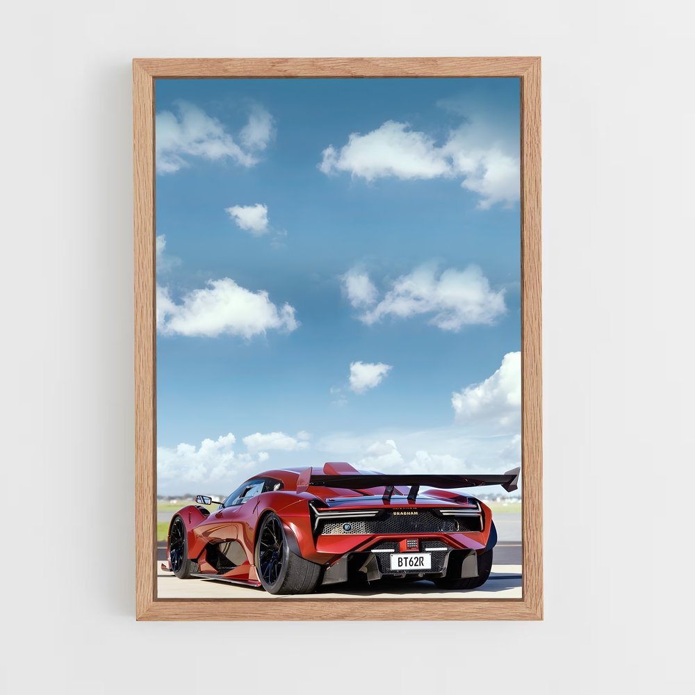 Poster Vitesse élégance transporter – affiche Brabham (vue 4)