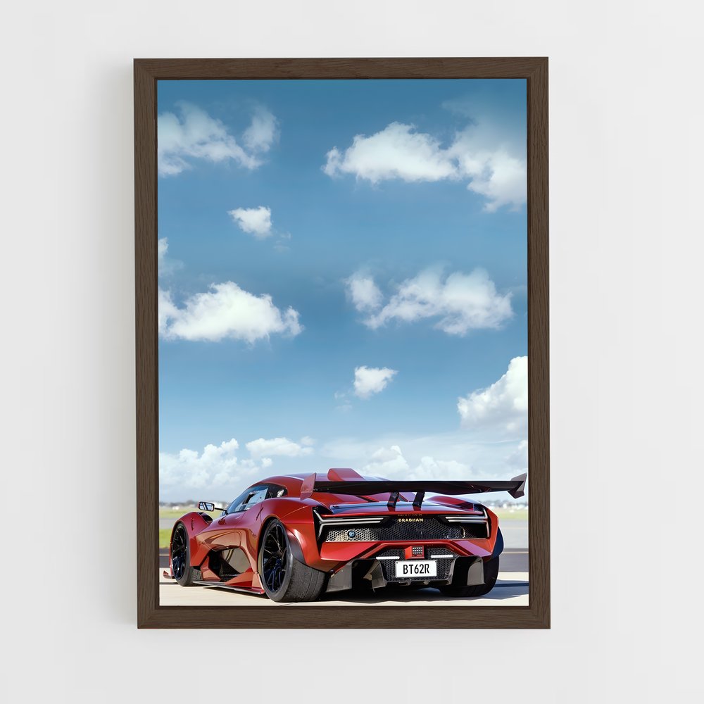 Poster Vitesse élégance transporter – affiche Brabham (vue 5)