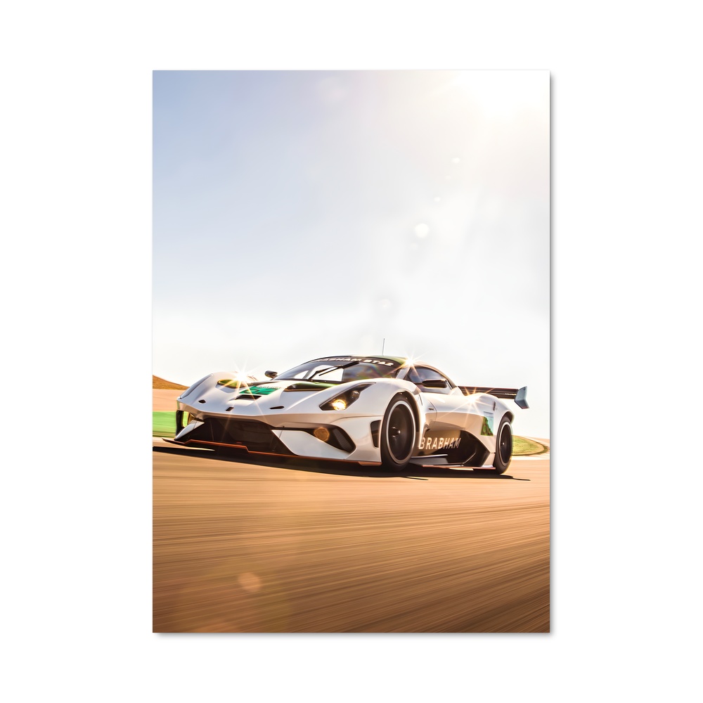 Poster Vitesse élégance effrénée
