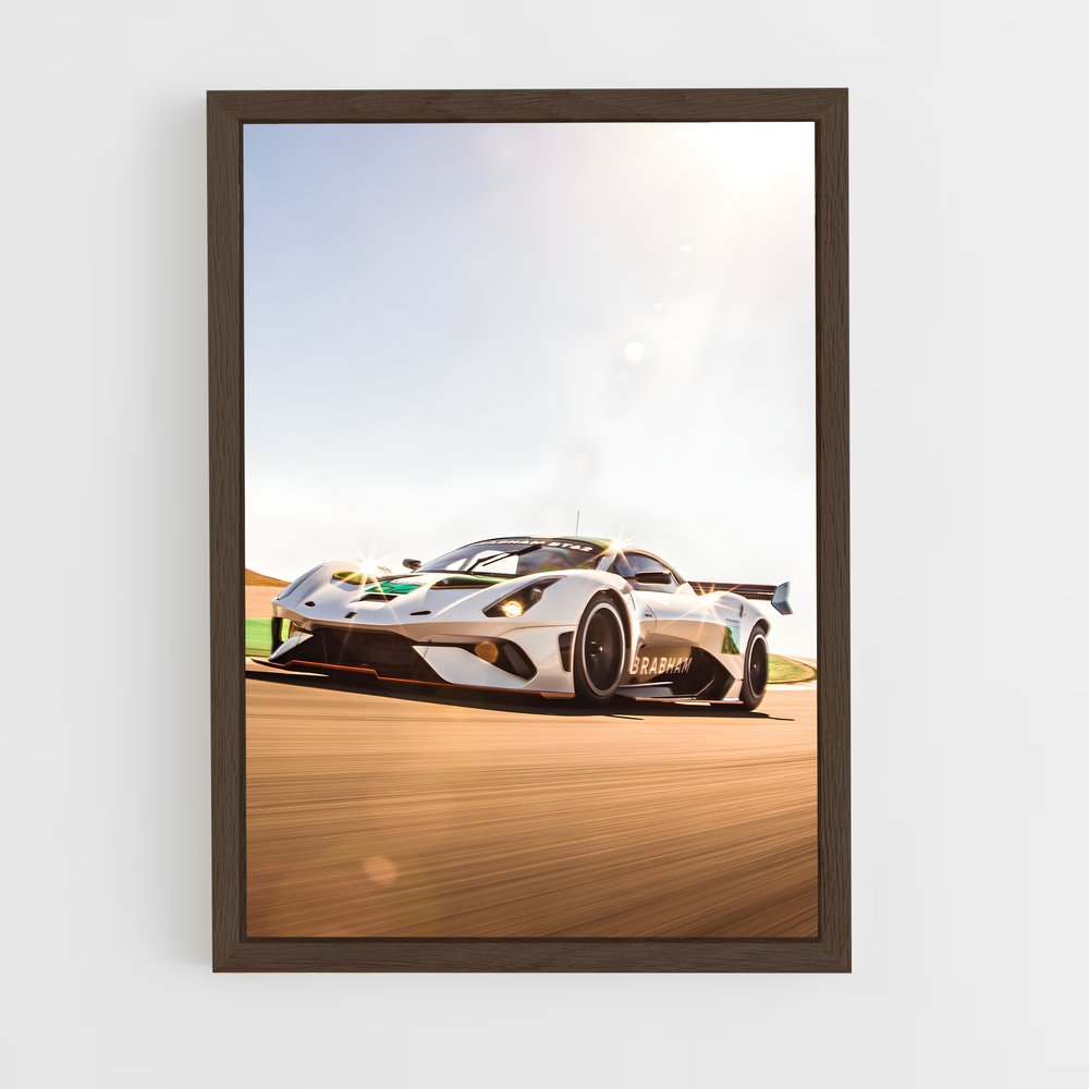 Poster Vitesse élégance effrénée – affiche Brabham (vue 5)