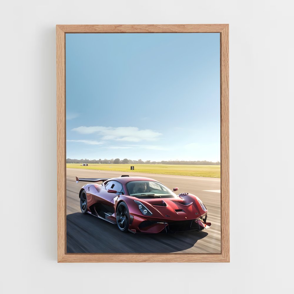 Poster Vitesse adrénaline passionnée – affiche Brabham (vue 4)