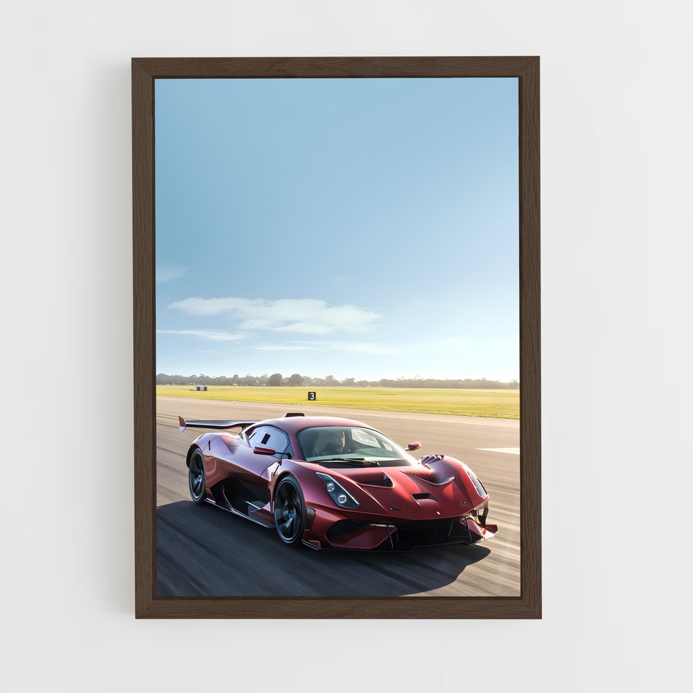 Poster Vitesse adrénaline passionnée – affiche Brabham (vue 5)