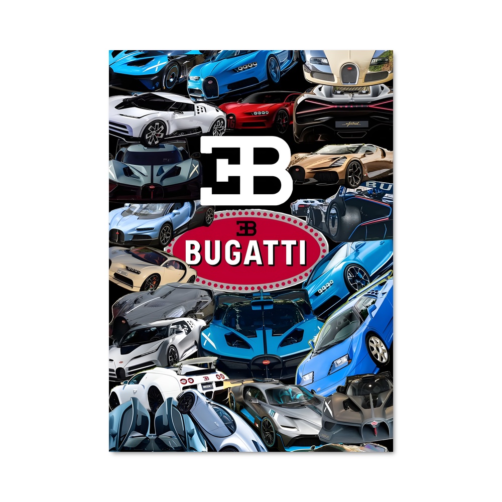 Poster Bugatti: La Collection Ultime