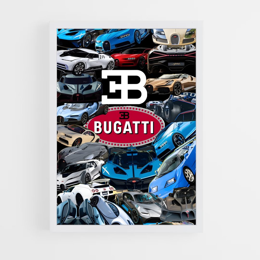 Poster Bugatti: La Collection Ultime (vue 3)