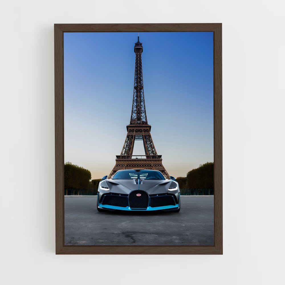 Poster Hypercar Dream – affiche Bugatti (vue 5)