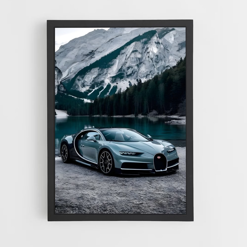 Poster Éclat de Performance – affiche Bugatti (vue 2)