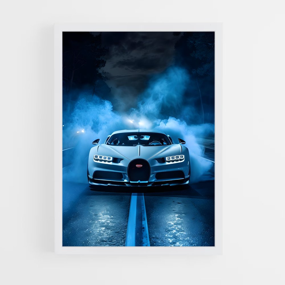 Poster Bugatti Dream Machine (vue 3)
