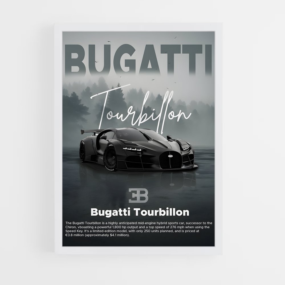 Poster Tubilor Power – affiche Bugatti (vue 3)