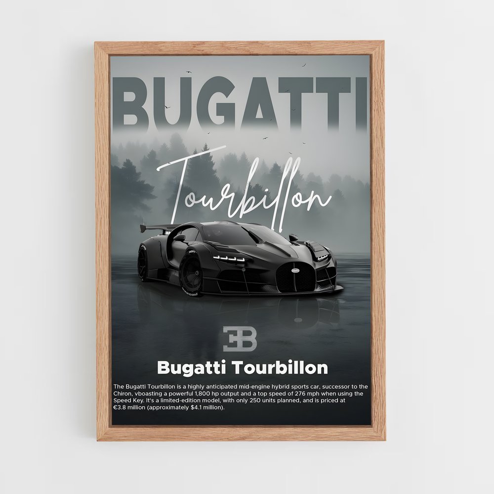 Poster Tubilor Power – affiche Bugatti (vue 4)