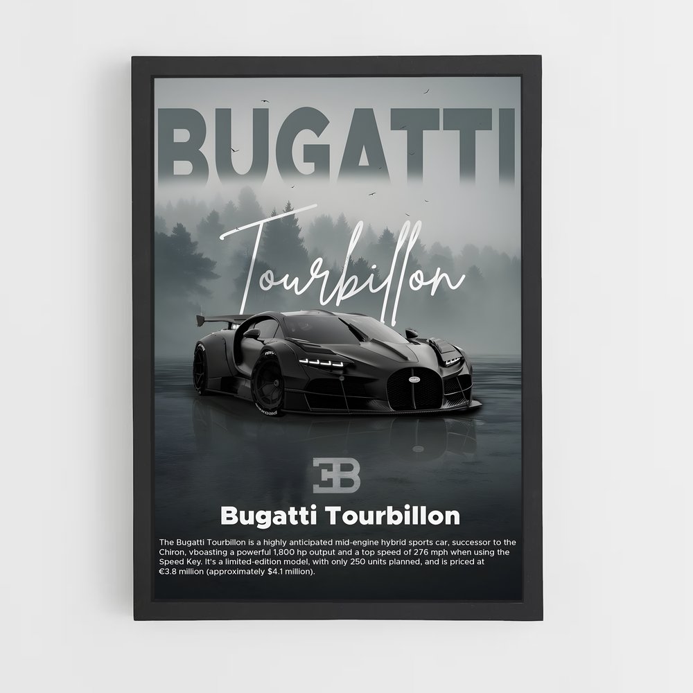 Poster Tubilor Power – affiche Bugatti (vue 2)