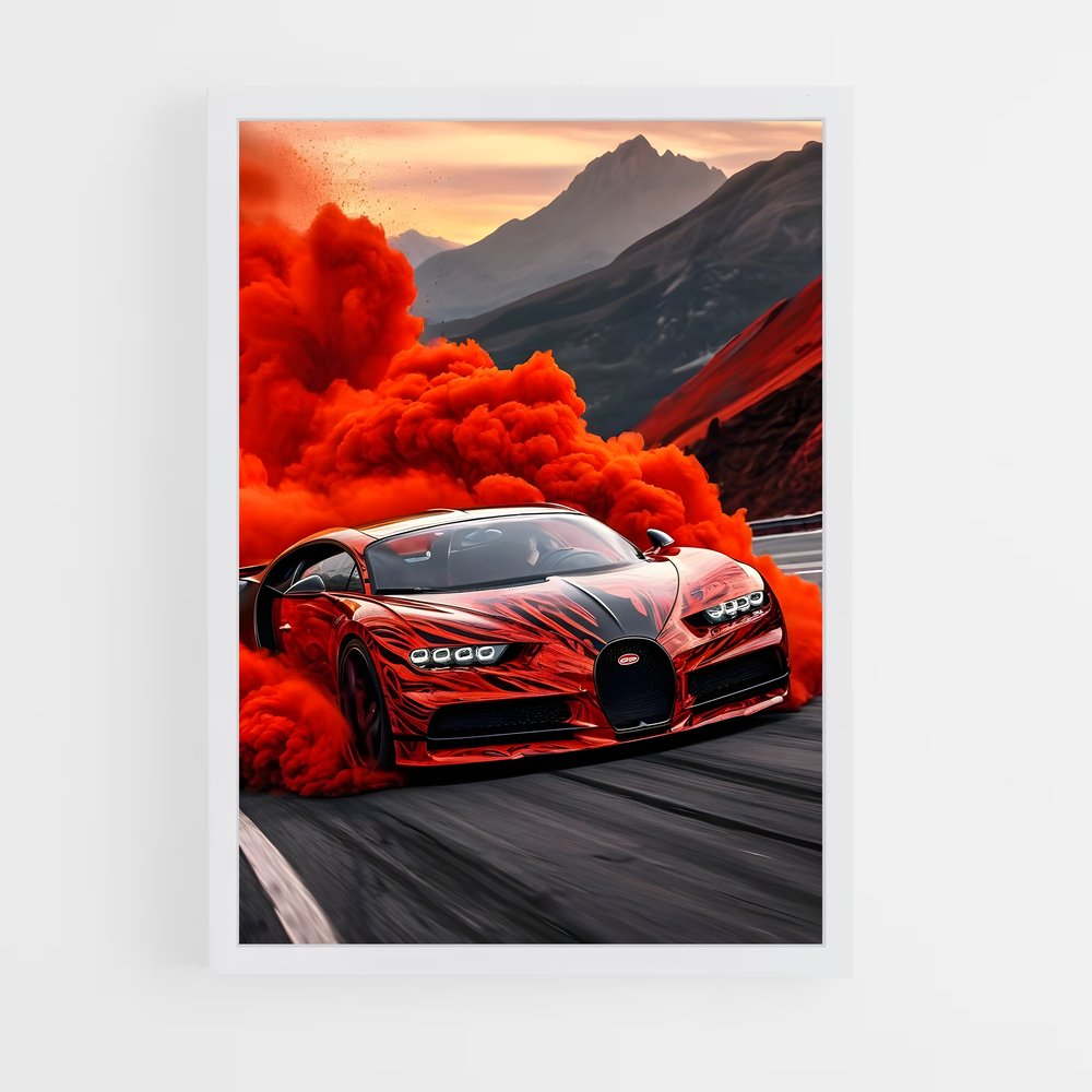 Poster Bugatti Vitesse (vue 3)
