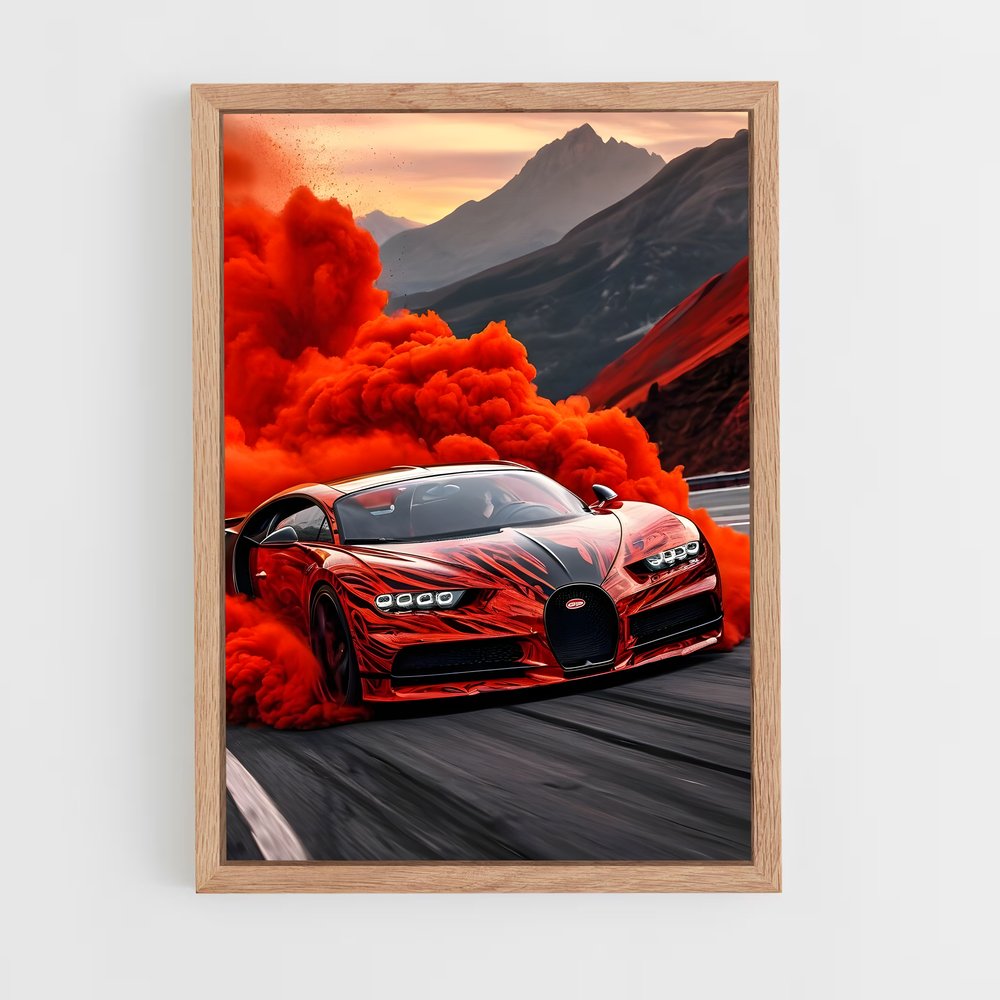 Poster Bugatti Vitesse (vue 4)
