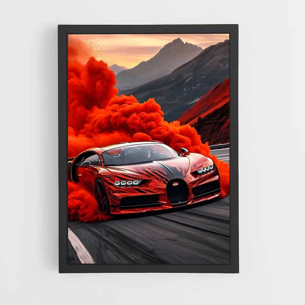 Poster Bugatti Vitesse (vue 2)