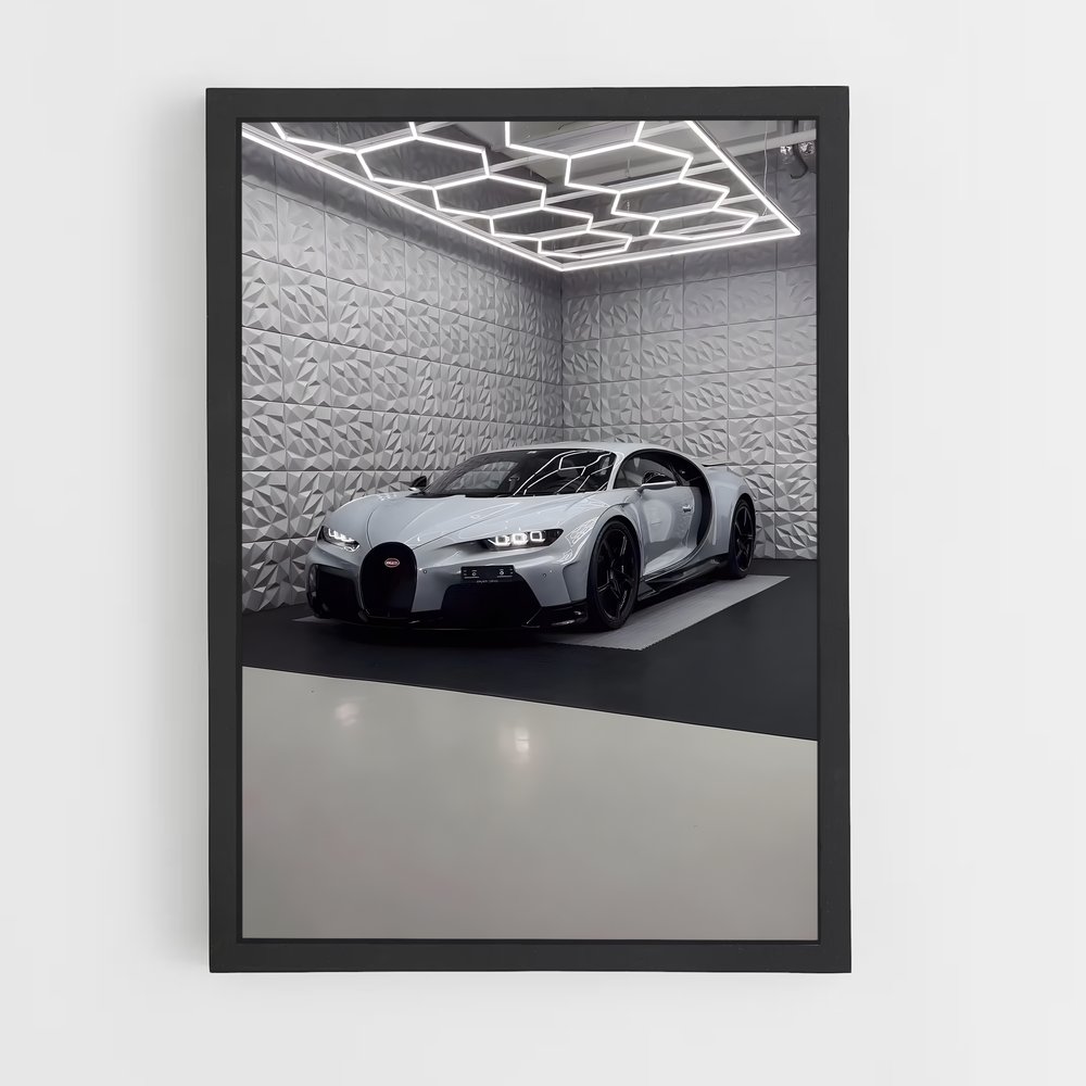 Poster Pure Performance – affiche Bugatti (vue 2)