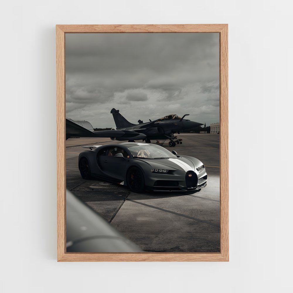 Poster Bugatti Piste (vue 4)
