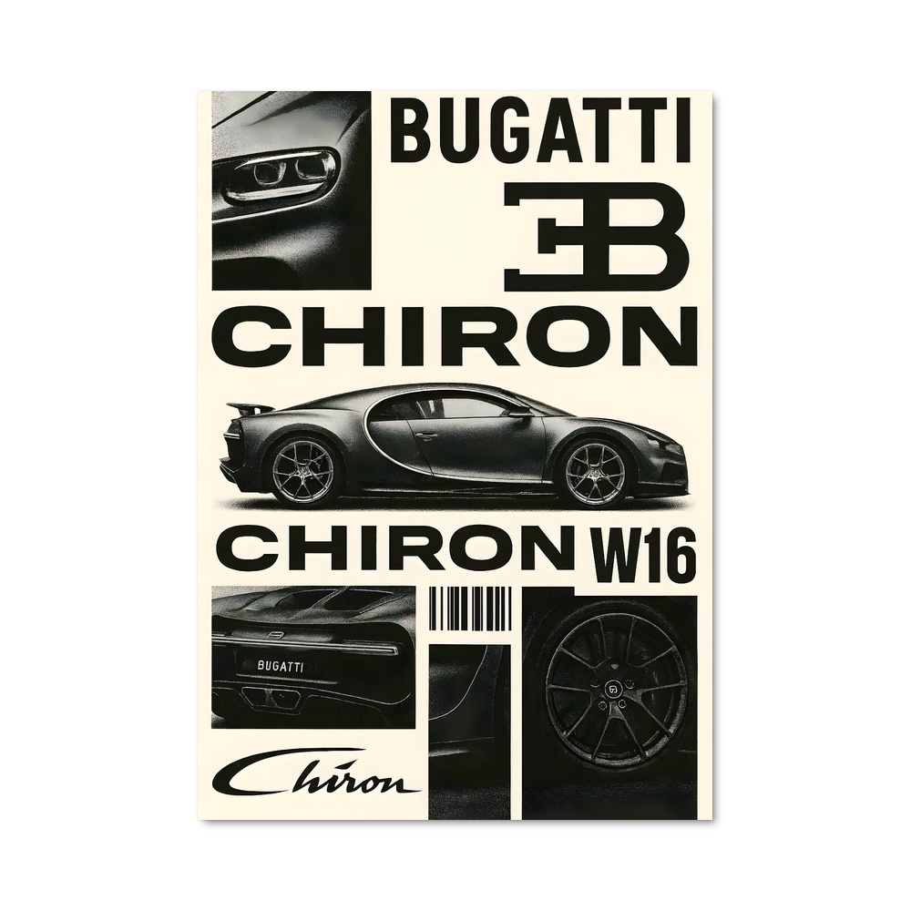 Poster Bugatti Intemporelle