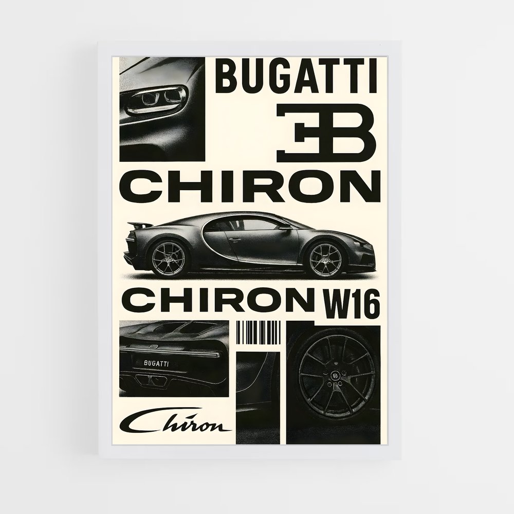 Poster Bugatti Intemporelle (vue 3)