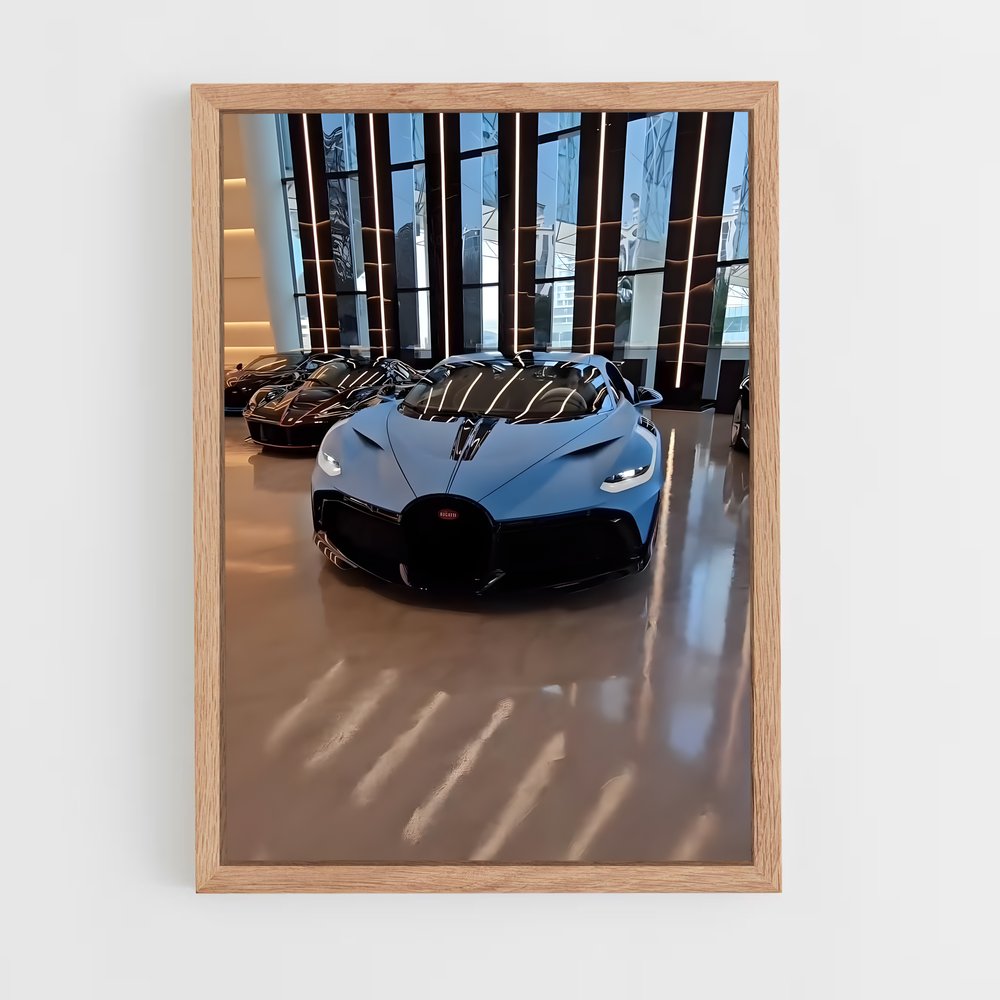 Poster Vitrine de Luxe – affiche Bugatti (vue 4)