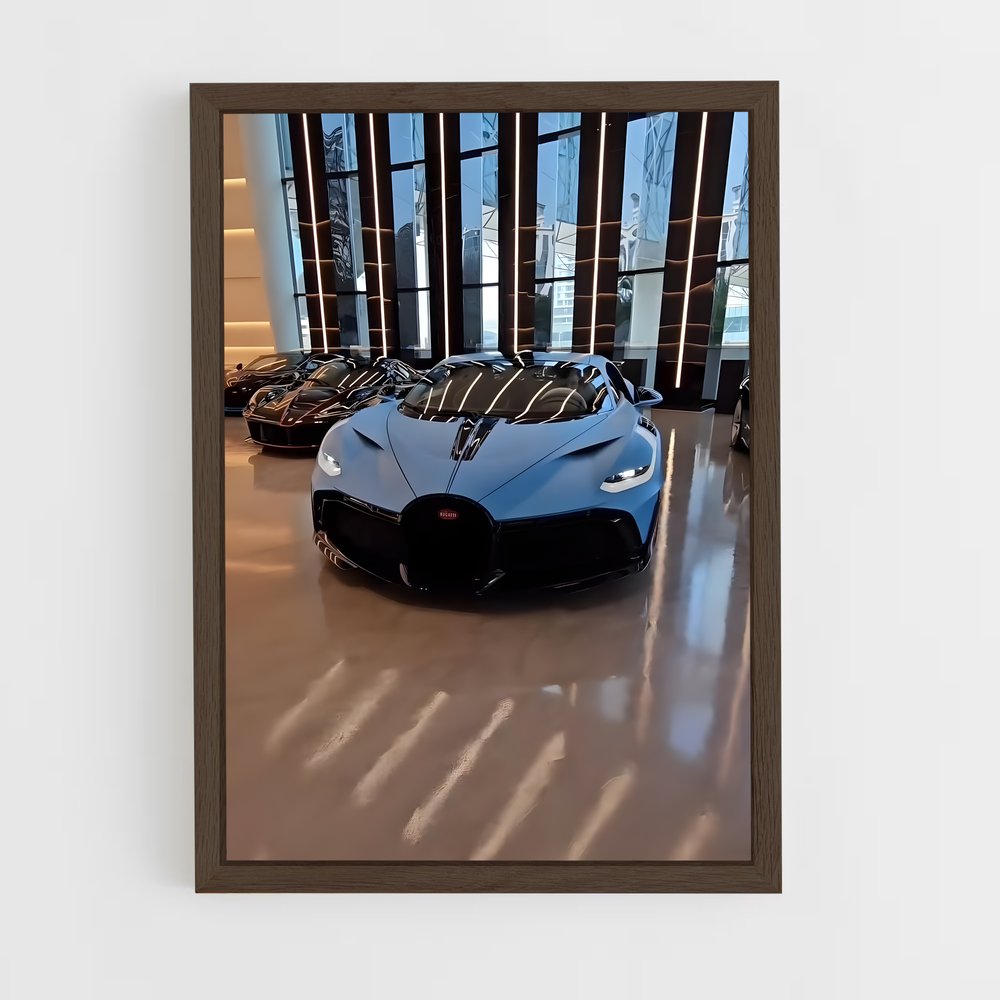 Poster Vitrine de Luxe – affiche Bugatti (vue 5)