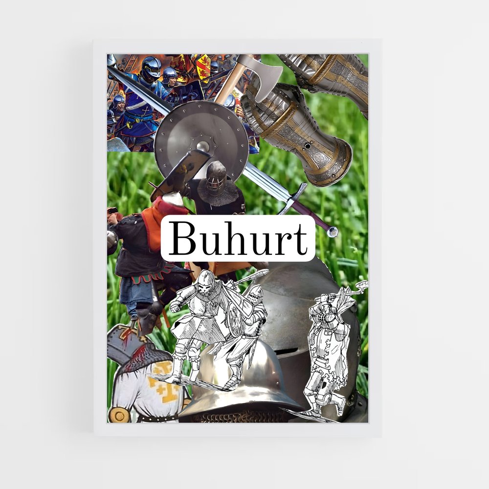 Poster Armures de Légende – affiche Buhurt (vue 3)
