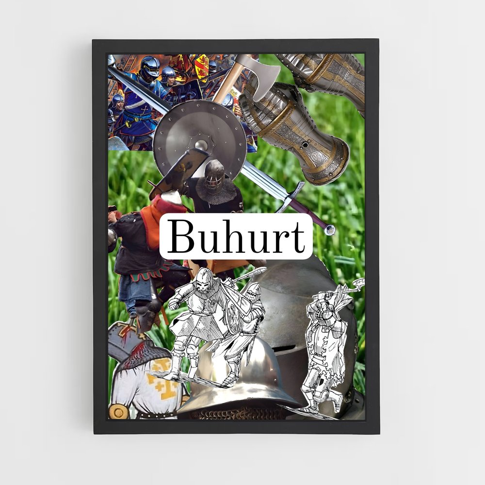 Poster Armures de Légende – affiche Buhurt (vue 2)