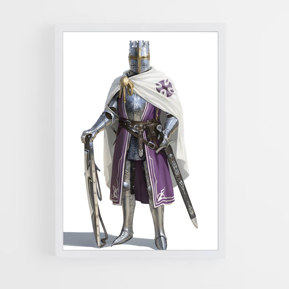 Poster Buhurt chevalier (vue 3)