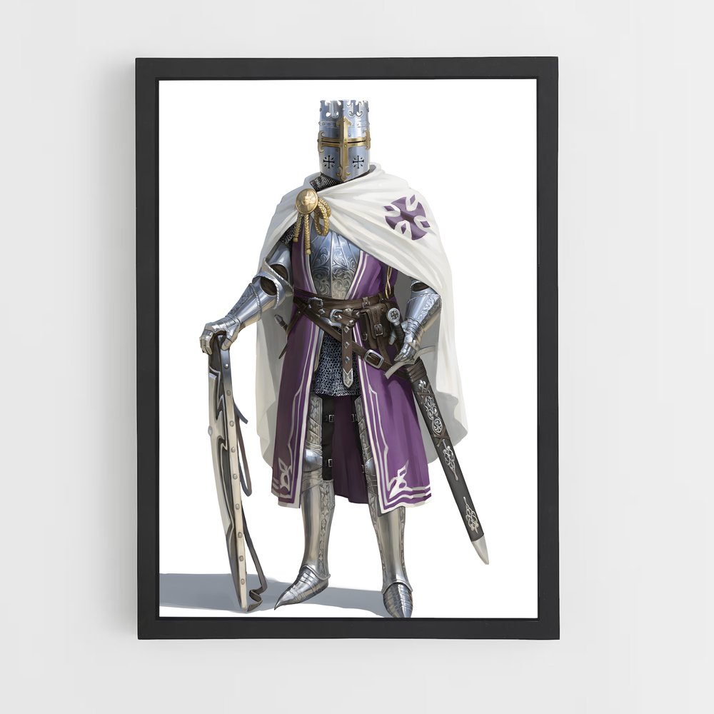 Poster Buhurt chevalier (vue 2)