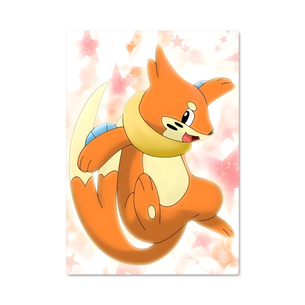 Poster Sourire de Buizel – affiche Pokemon