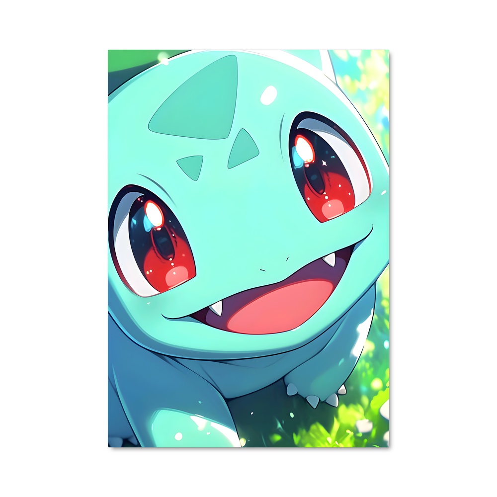 Poster Bulbasaur Éveillé – affiche Pokemon