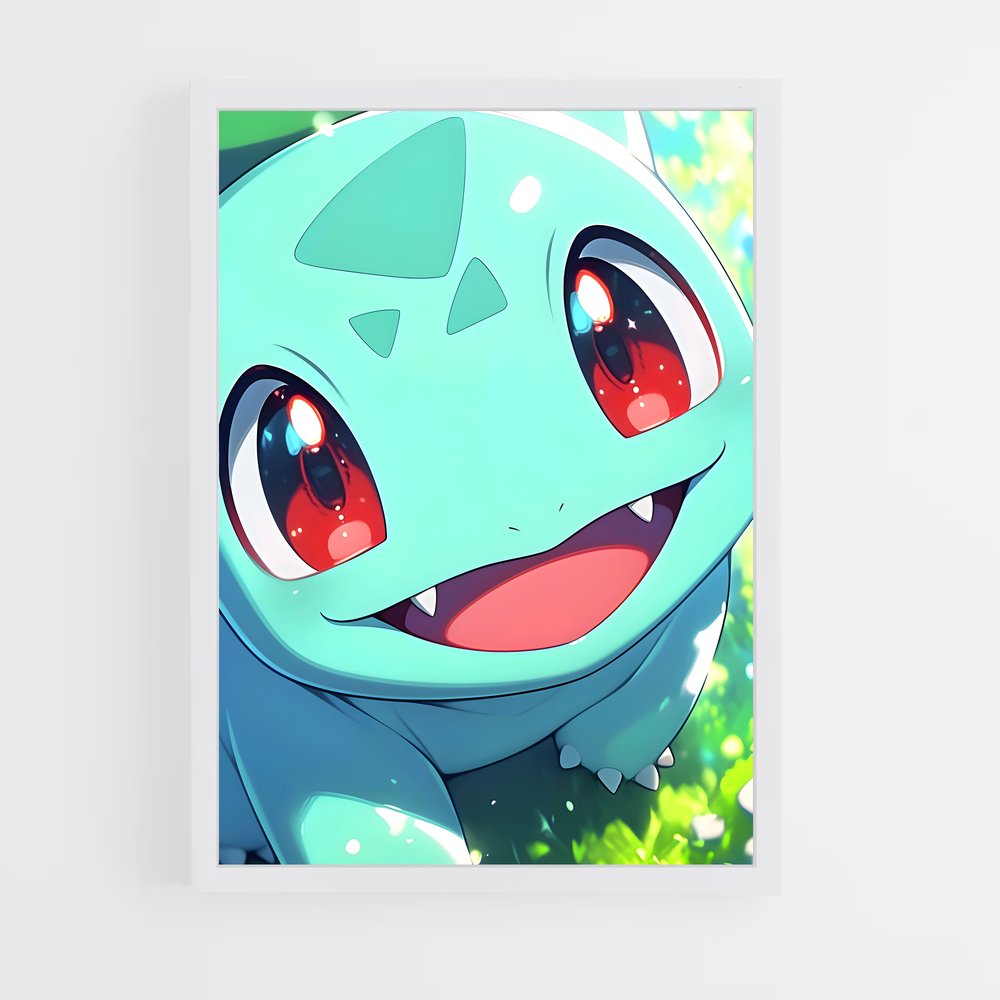 Poster Bulbasaur Éveillé – affiche Pokemon (vue 3)