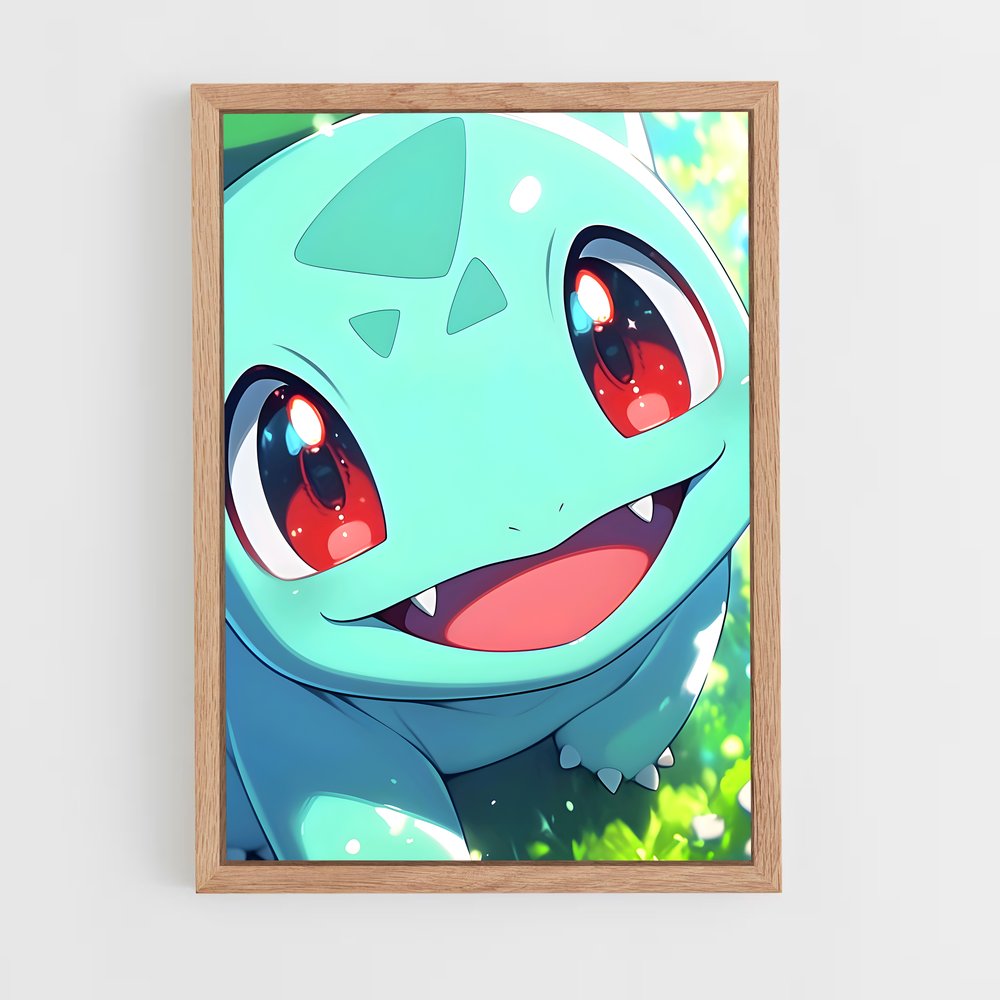 Poster Bulbasaur Éveillé – affiche Pokemon (vue 4)