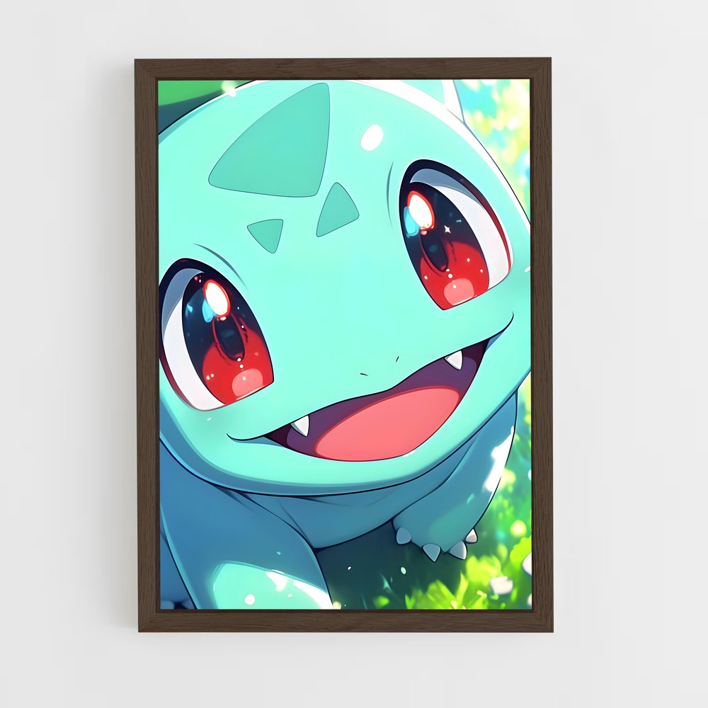 Poster Bulbasaur Éveillé – affiche Pokemon (vue 5)