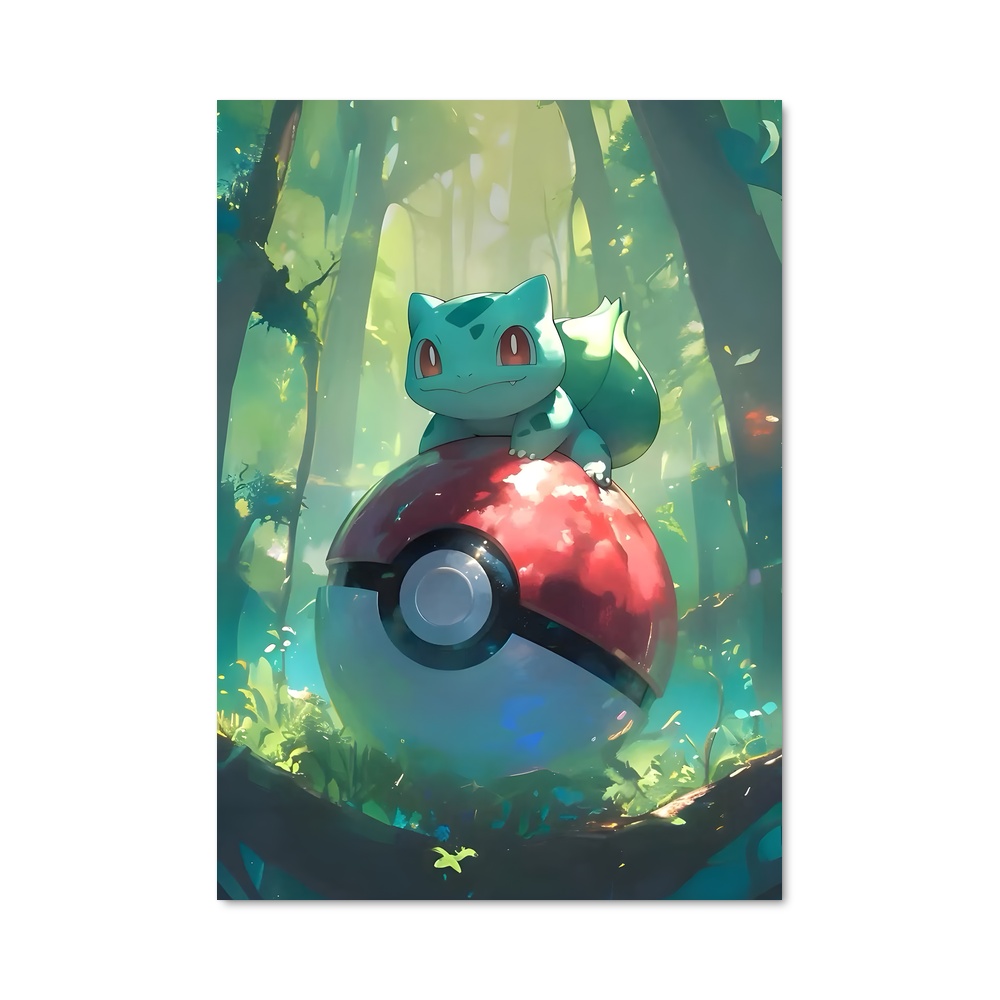 Poster Bulbasaur's Garden – affiche Pokemon